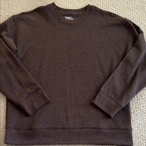 Time and Tru Women's Dark Brown Sweatshirt